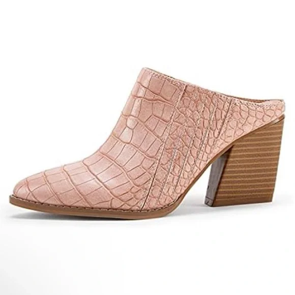 Backless heeled deals mules